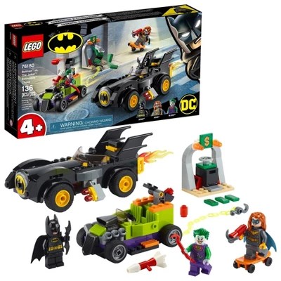Choose from same day delivery, drive up or order pickup. Lego Dc Batman Batman Vs The Joker Batmobile Chase 76180 Target