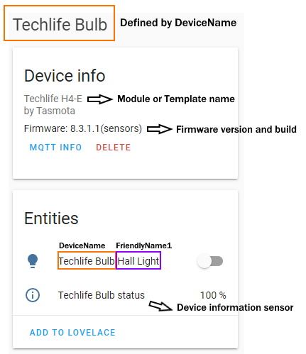 Home Assistant Tasmota