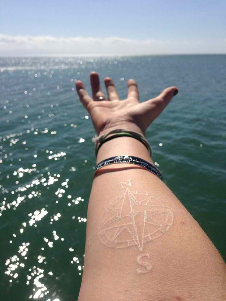 White Ink Compass Tattoo 973_x_730_jpg