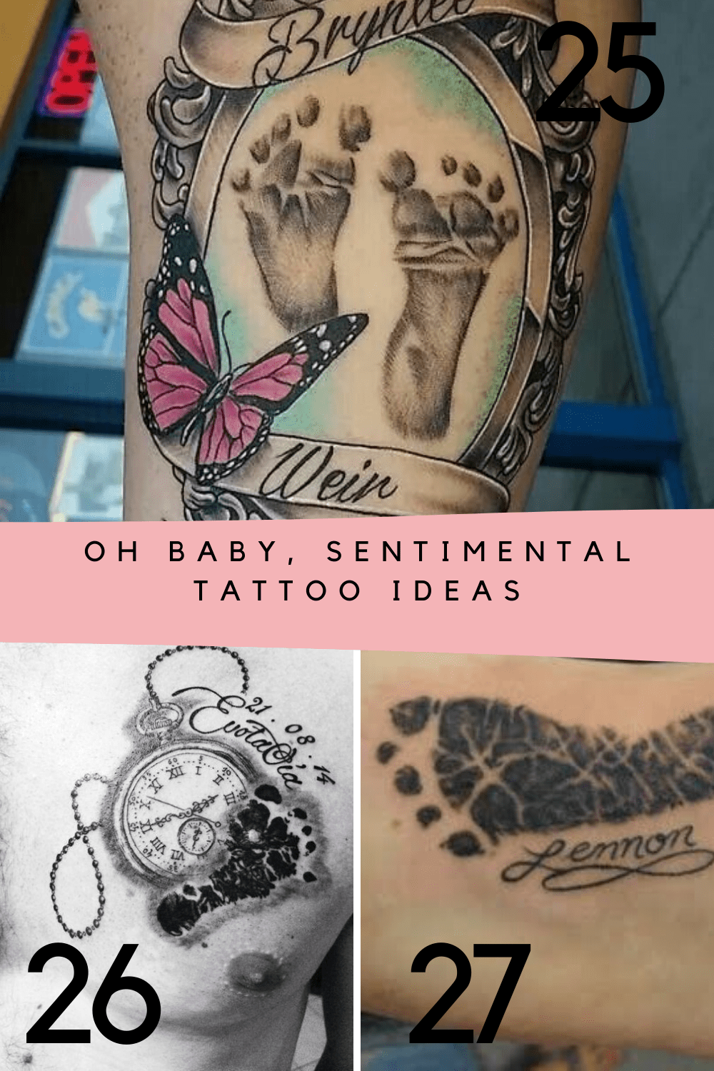 This is a real time of a black and grey baby foot print that i tattooed recently. 34 Sweet Baby Feet Tattoo Ideas Tattooglee