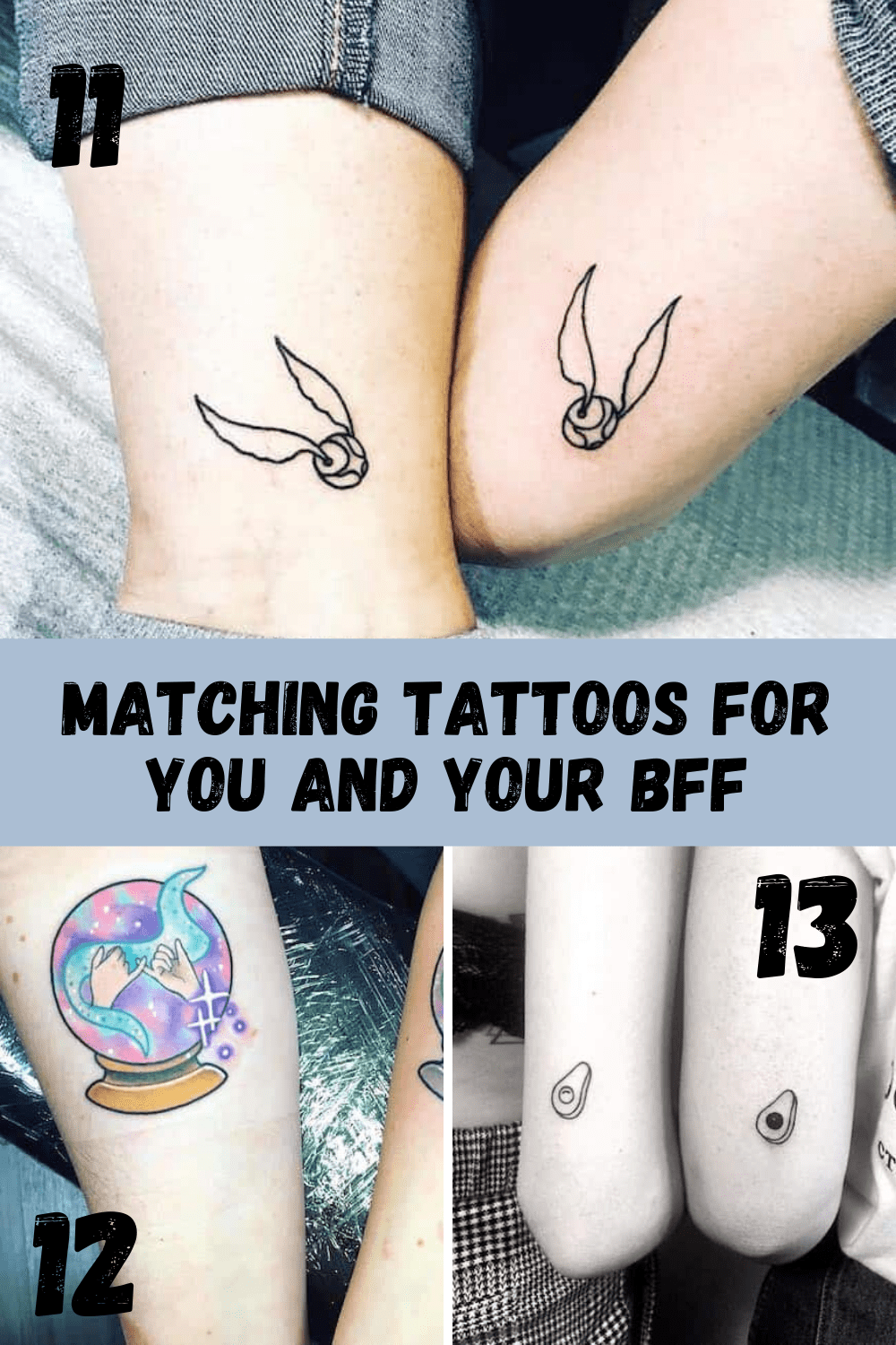 Bff Tattoo Ideas For You And Your Bestie - Tattooglee 1500_x_1000_png