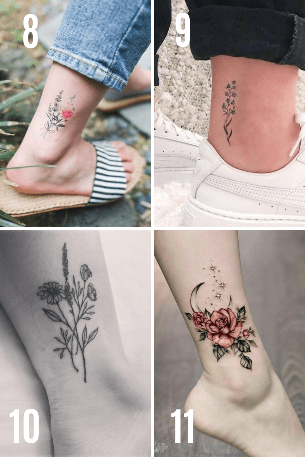 Among the many joints in the human body, one of the most integral is the talocrural region, which most people know as the ankle joint. Stunning Flower Ankle Tattoo Ideas You Ll Love Tattooglee