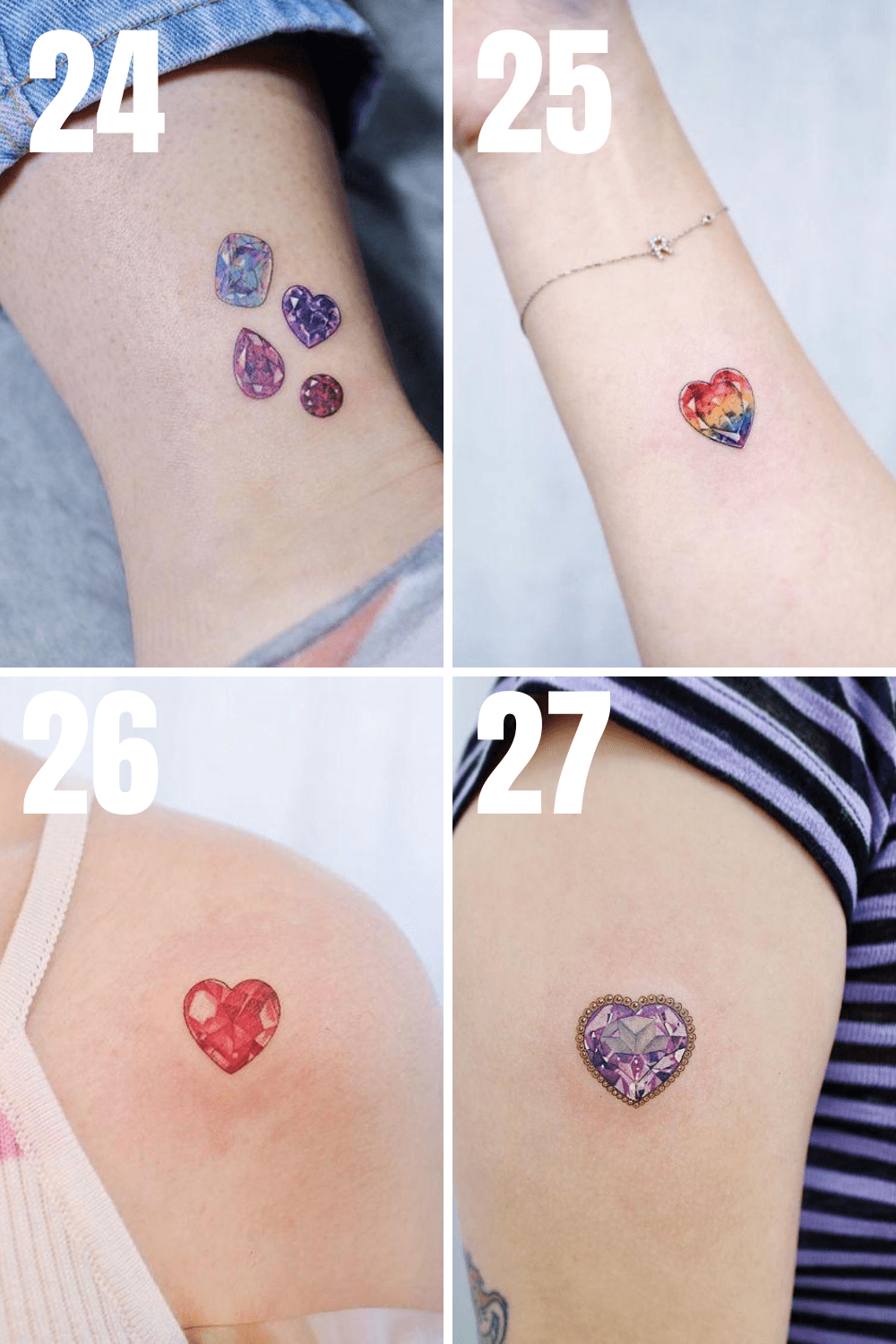 30 Brilliant Diamond Tattoos That Sparkle & Shine - Tattooglee 1500_x_1000_png