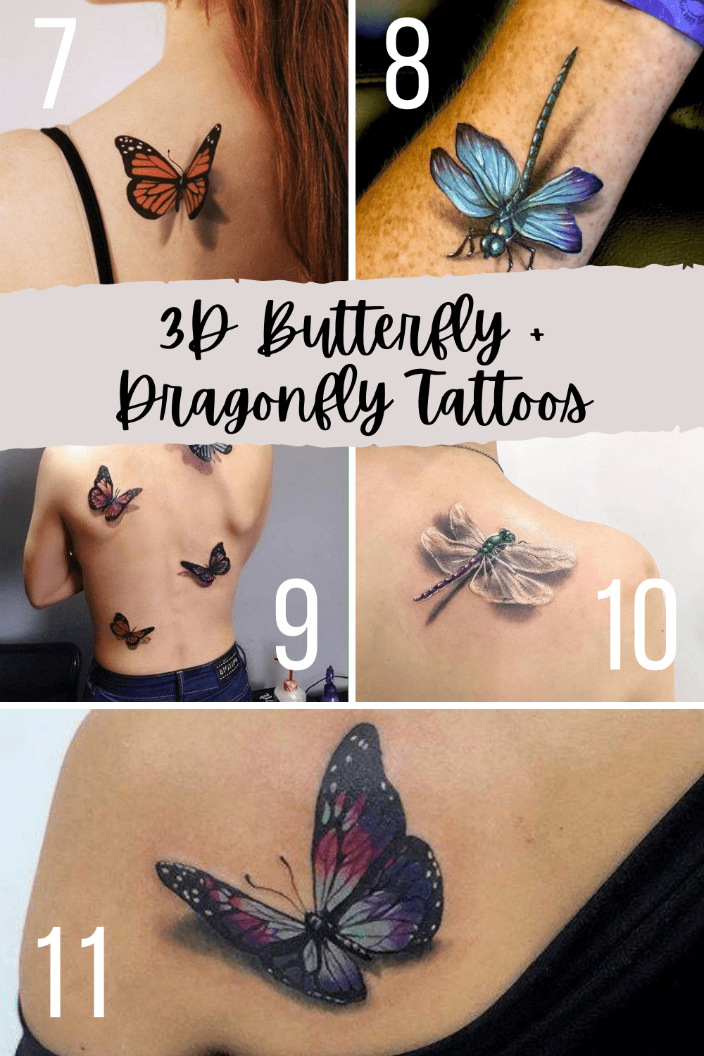 Wickedly lovely monarch butterfly, 3d butterfly tattoo wickedly lovely skin art. The Coolest 3d Tattoos Tattooglee