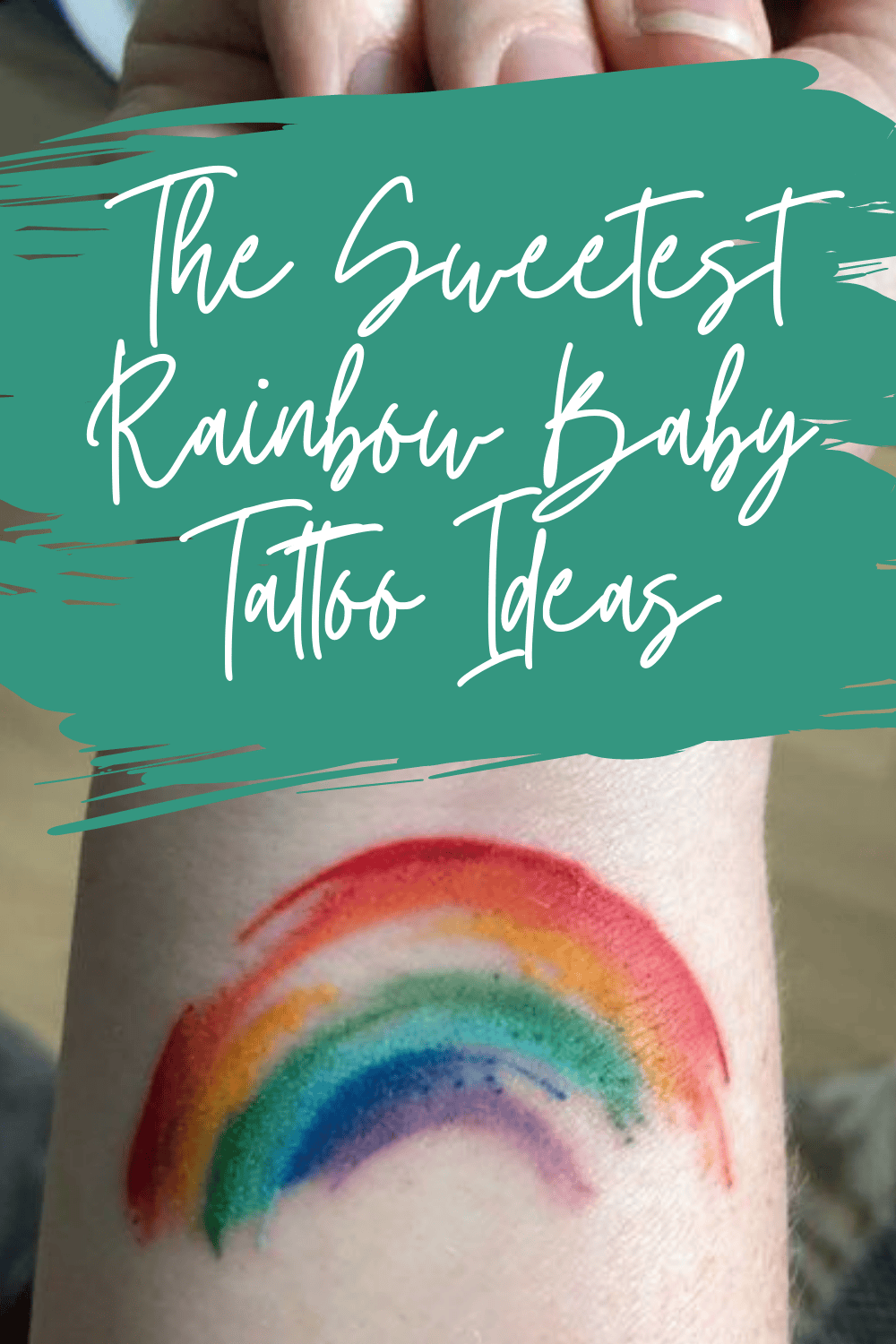 53 Sweetest Rainbow Baby Tattoo Ideas - Tattooglee 1500_x_1000_png