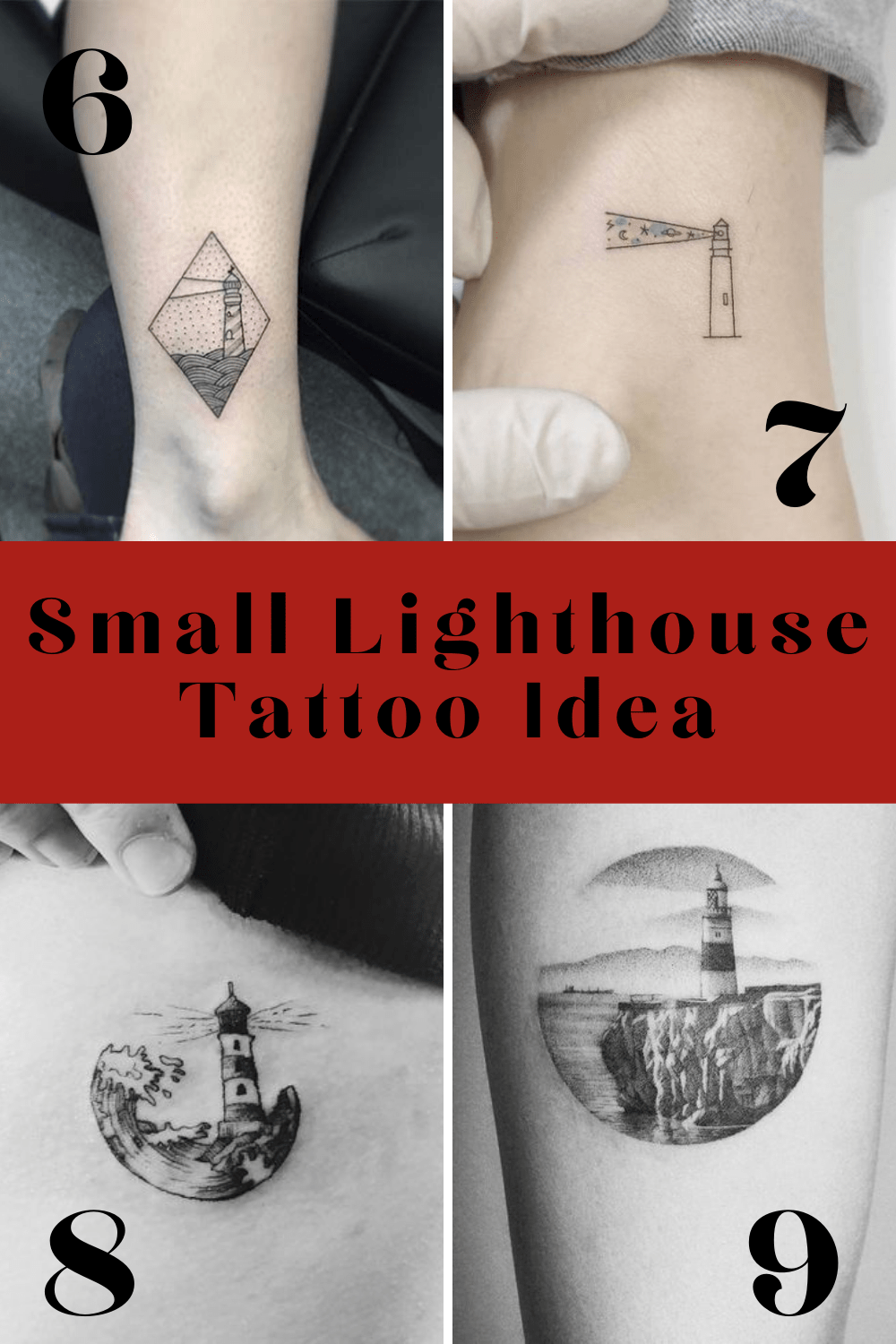 25 Lighthouse Tattoo Ideas + Meaning - Tattooglee 1500_x_1000_png