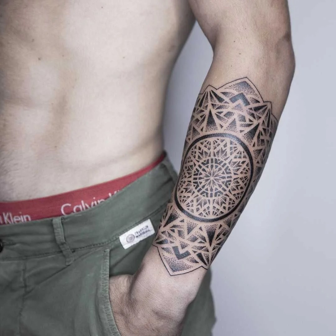 Mandala Half-Sleeve By Remy B - Tattoogrid.net 1080_x_1080_jpg