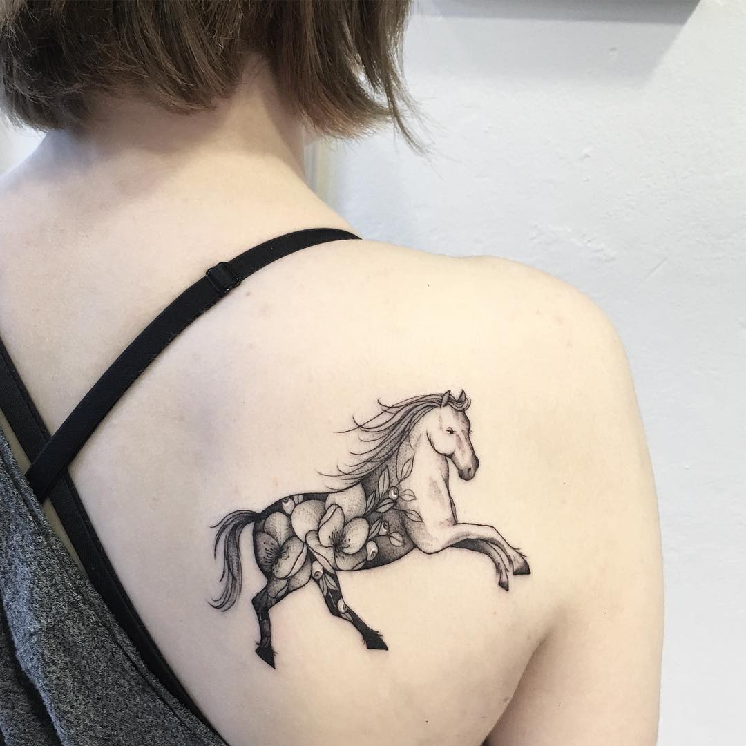 Horse By @Vlada.2Wnt2 - Tattoogrid.net 1080_x_1080_jpg