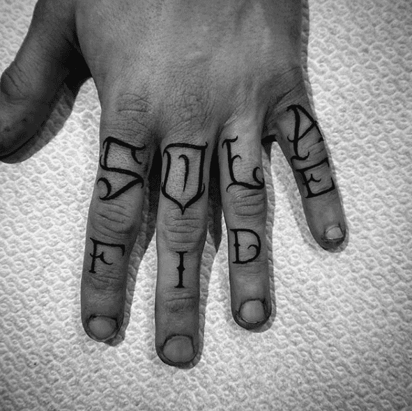 25 Badass Knuckle Tattoos for 2020 Tattoo Like The Pros