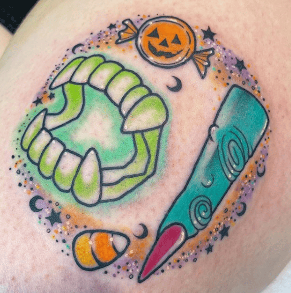 35 Cute Halloween Tattoo Design for 2020 Tattoo Like The Pros