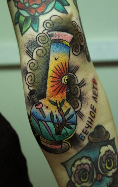 45 Best Hippy Trippy Tattoos Ever Made 750_x_473_jpg