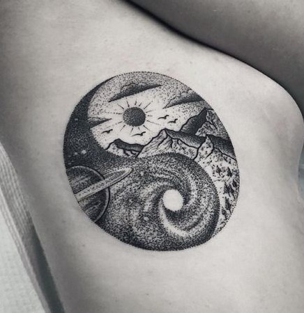 35 Eternal Yin Yang Tattoos 450_x_436_jpg