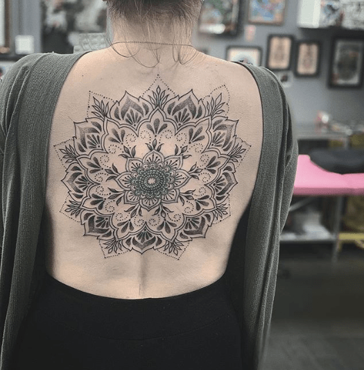 Mandala Tattoo Guide - Meaning And Over 100 Tattoo Ideas - Tattoo Stylist 533_x_525_png