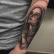 41 Virgin Mary Tattoos With Religious Connections And Meanings - Tattooswin 220_x_220_jpg