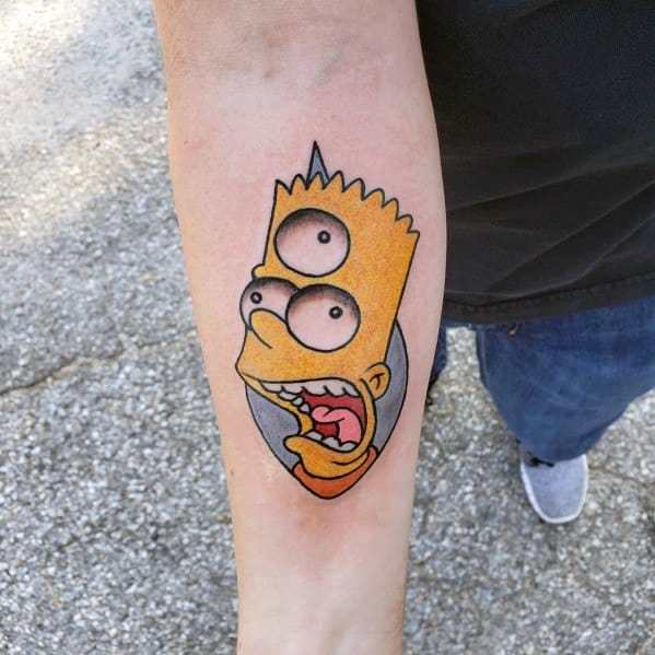 Showcase Your Love For Simpsons - Tattoo Meanings - Tattooswin 599_x_599_jpg
