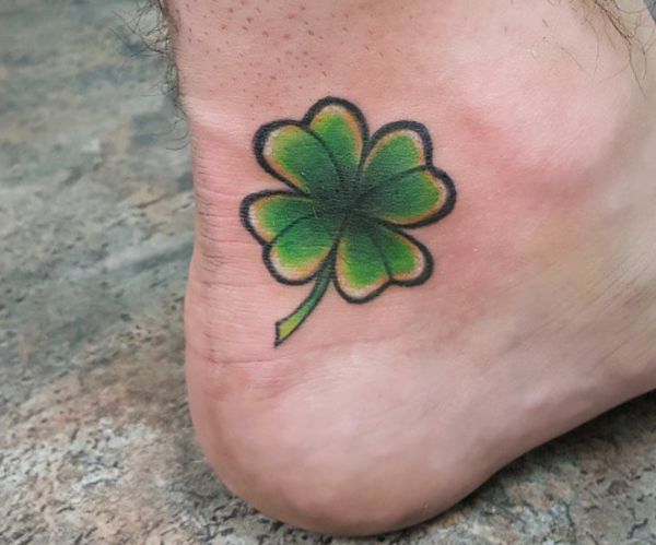 15 Raras Tatuagens De Trevo De Quatro Folhas E Seu Significado » Tatuagens Hd 499_x_600_jpg