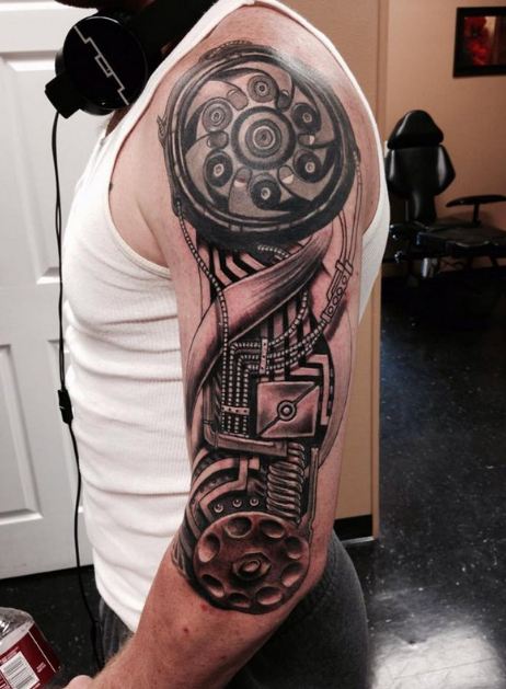 50 Increíbles Medias Mangas Tatuajes Para Hombres Y Mujeres (2017) | Tatuajeclub.com 629_x_462_jpg