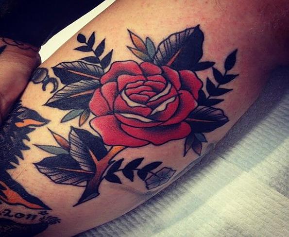 Rose Old School: Tatuaggi Senza Età 488_x_595_jpg