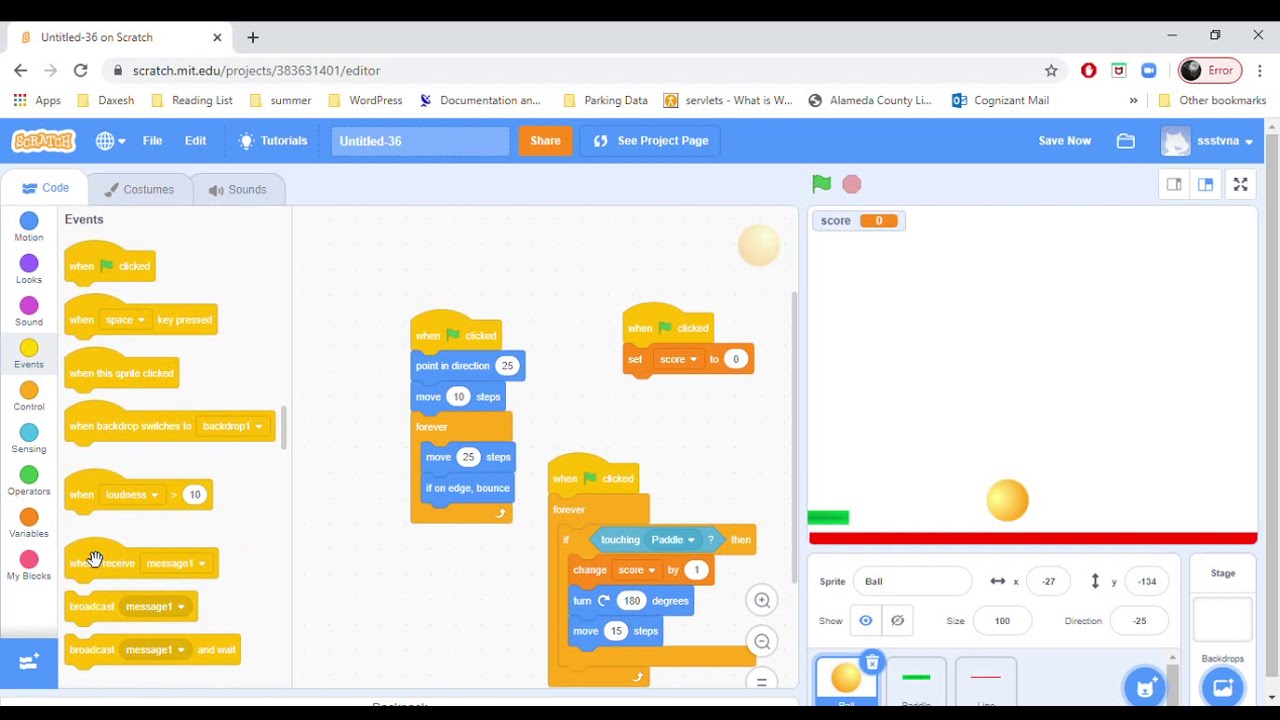Scratch is a free programming language and online community where you can create your own interactive stories, games, and animations. Simple Pong Game With Scratch Code Teacher S Notes