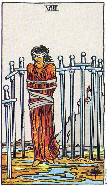 We see this symbol in various cards in the tarot: Eights Intro Truly Teach Me Tarot