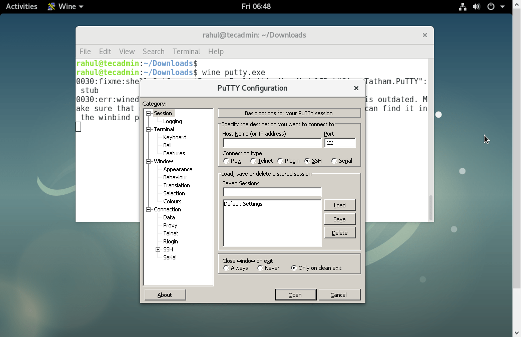 How To Install Wine 5 0 On Debian 9 Stretch Tecadmin