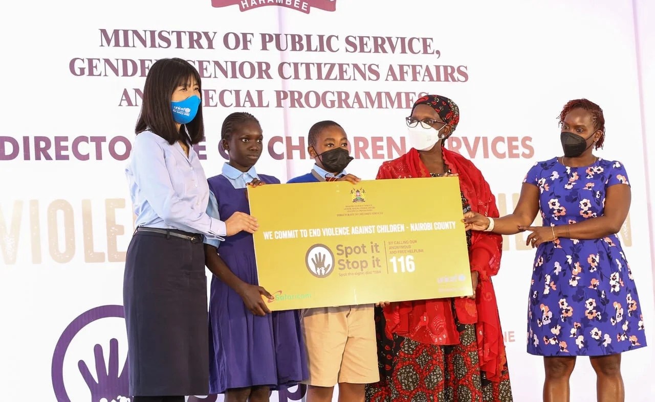 Safaricom and UNICEF launch Campaign to promote awareness on violence against children