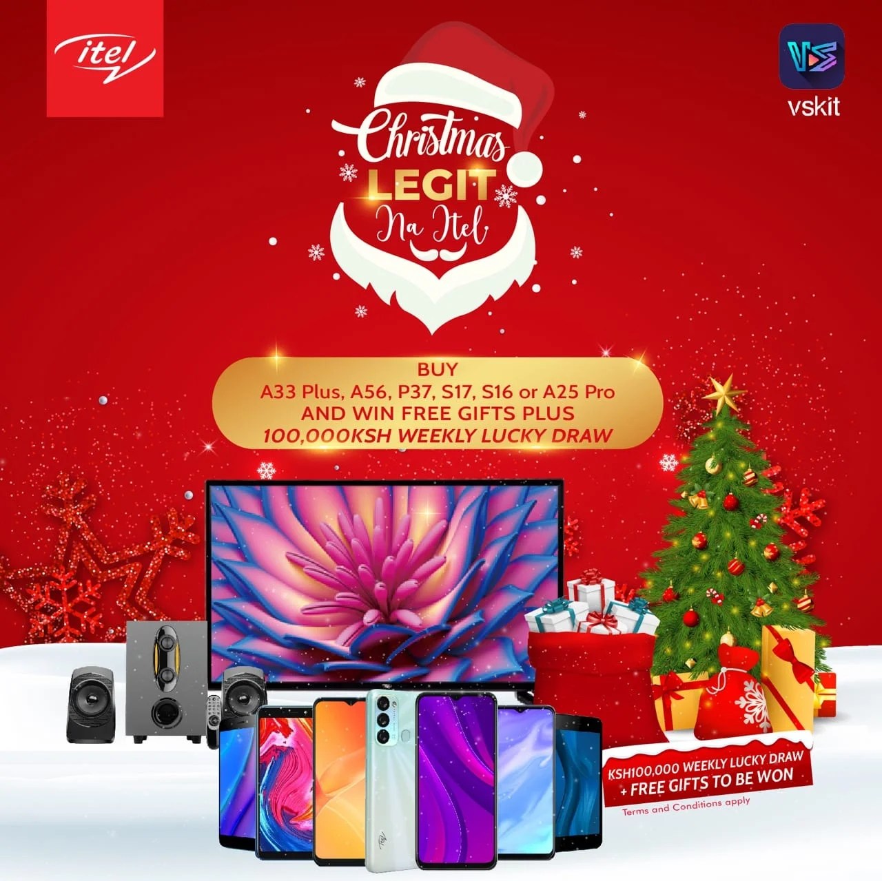 itel ‘Christmas Legit’ Campaign to award customers
