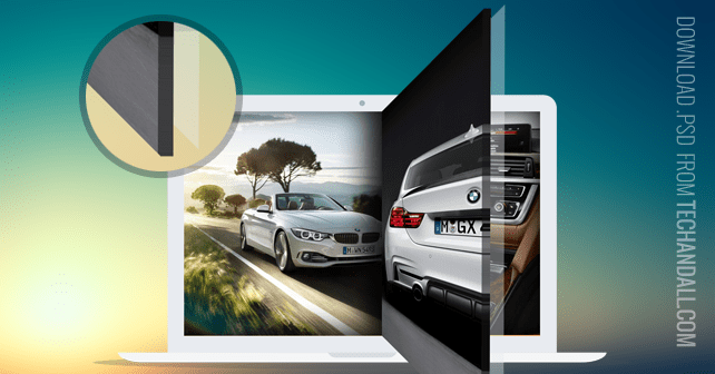 The best web mockup to showcase your web design in a modern manner. 3d Website Display Mockup Psd Tech All