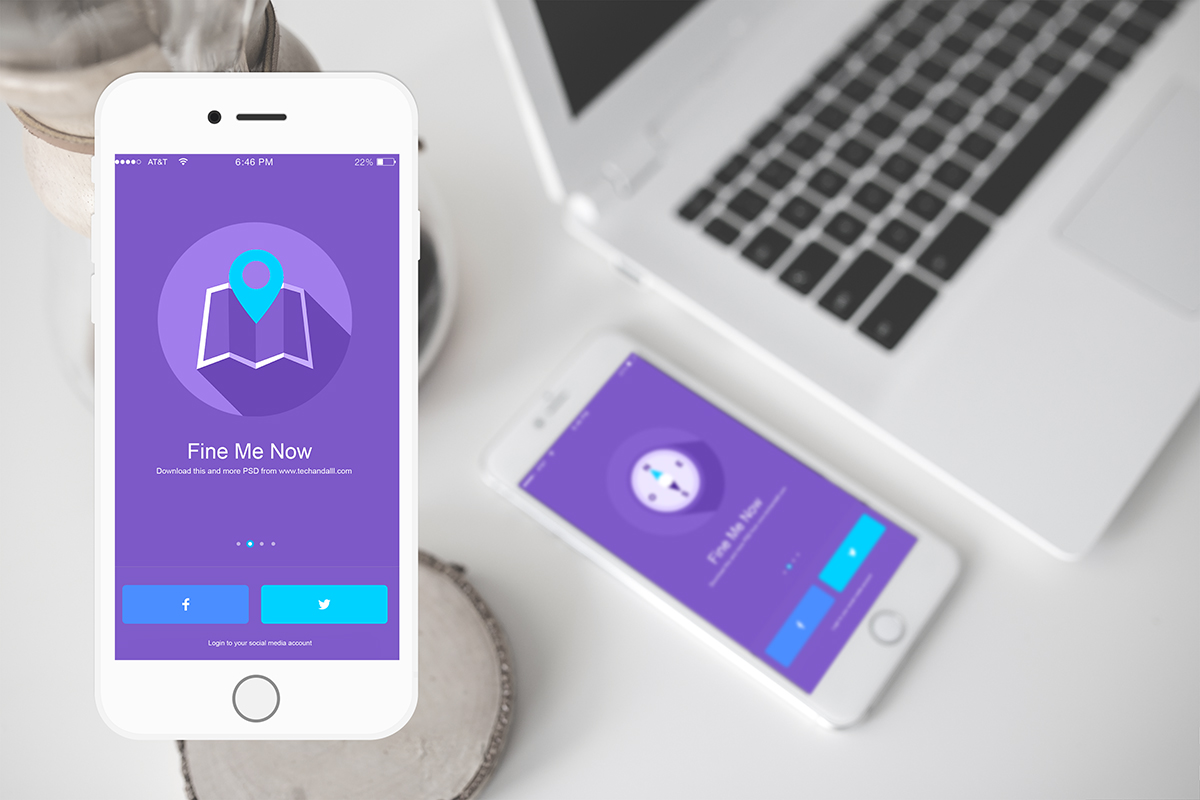 In today’s digital world, you have all of the information right the. Ios App Showcase Mockup Psd Tech All