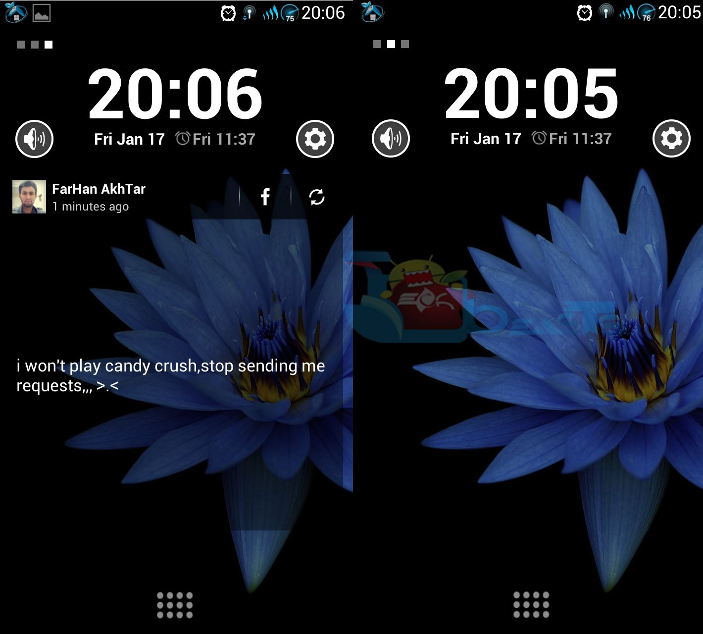 Swipe Lock Screen Launcher Quickly Access Recent Apps 