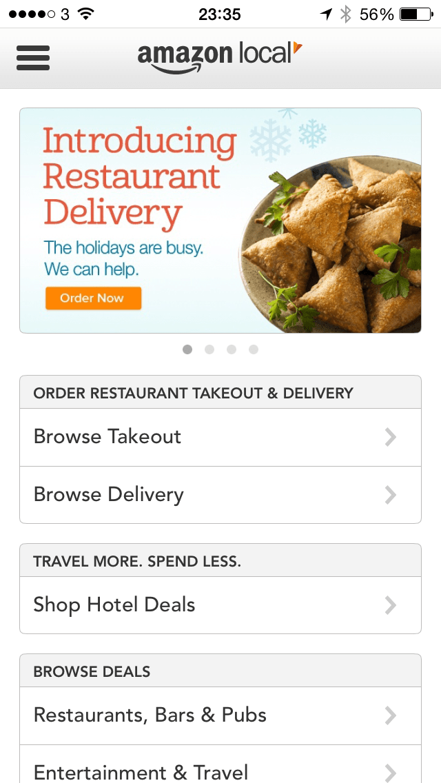 Ease up your dinner plans the night before thanksgiving with some of the best pizza pickup and delivery spots across the country from food network. Amazon Has Launched A GrubHub Rival For Food Takeout