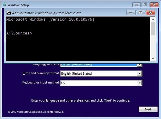 We list the most important and explain which cmd commands are valid with windows 10. How To Open Command Prompt At Boot In Windows 10 Techcult