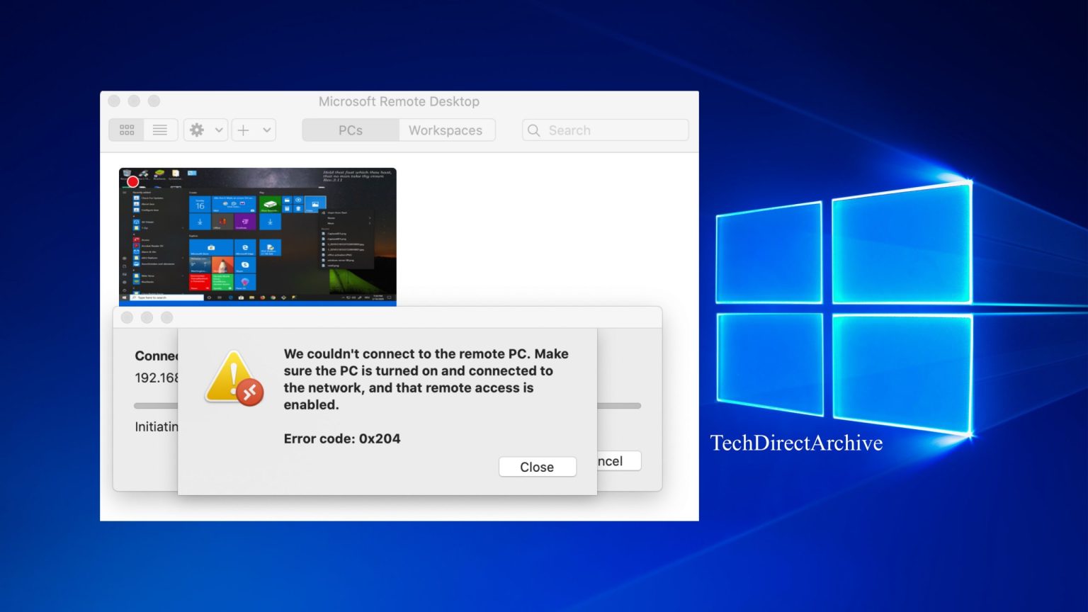 Ошибка desktop. Ошибка desktop