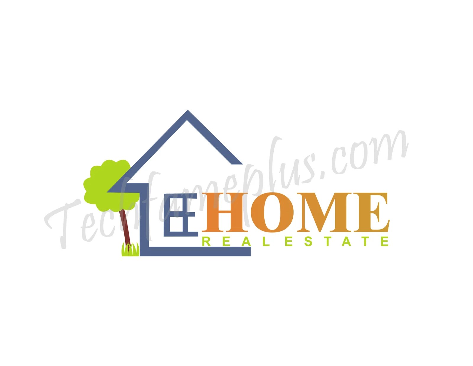 Get yours from +1000 possibilities. Best Real Estate Psd Logo Mockup Design Techfameplus