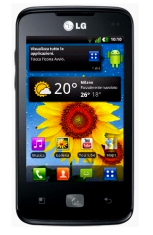 LG Optimus Hub Now Available in India for Rs 12,990