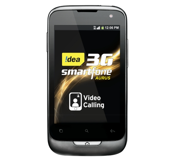 Idea Launched Dual SIM Android Phone, Aurus For Rs. 7,190