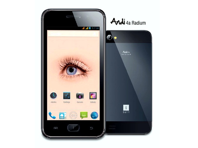 iBall Andi 4a Radium with 4-inch display Launched for Rs, 6,990