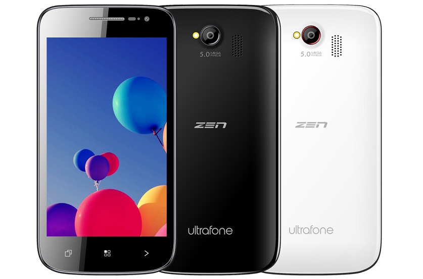 Zen Ultrafone 504 with 5-inch display Available for Rs. 7299