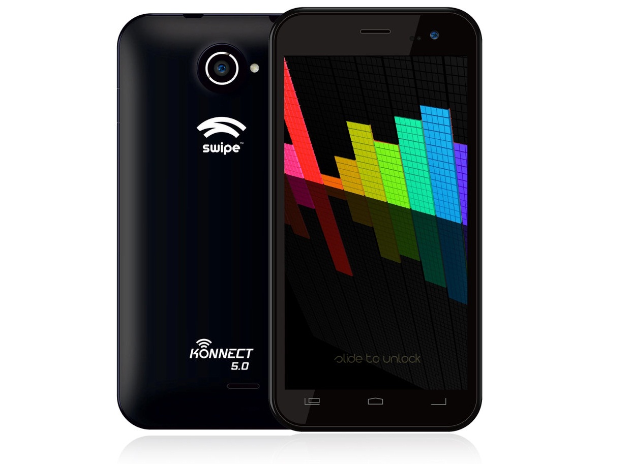 Swipe Konnect 5.0 with 5-inch qHD display launched for Rs. 8999