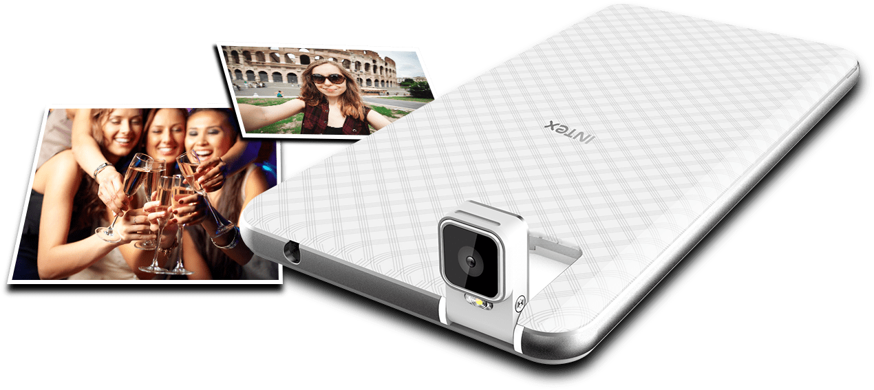 Intex Aqua Twist With 5-Megapixel Rotating Camera Launched For Rs. 5,199