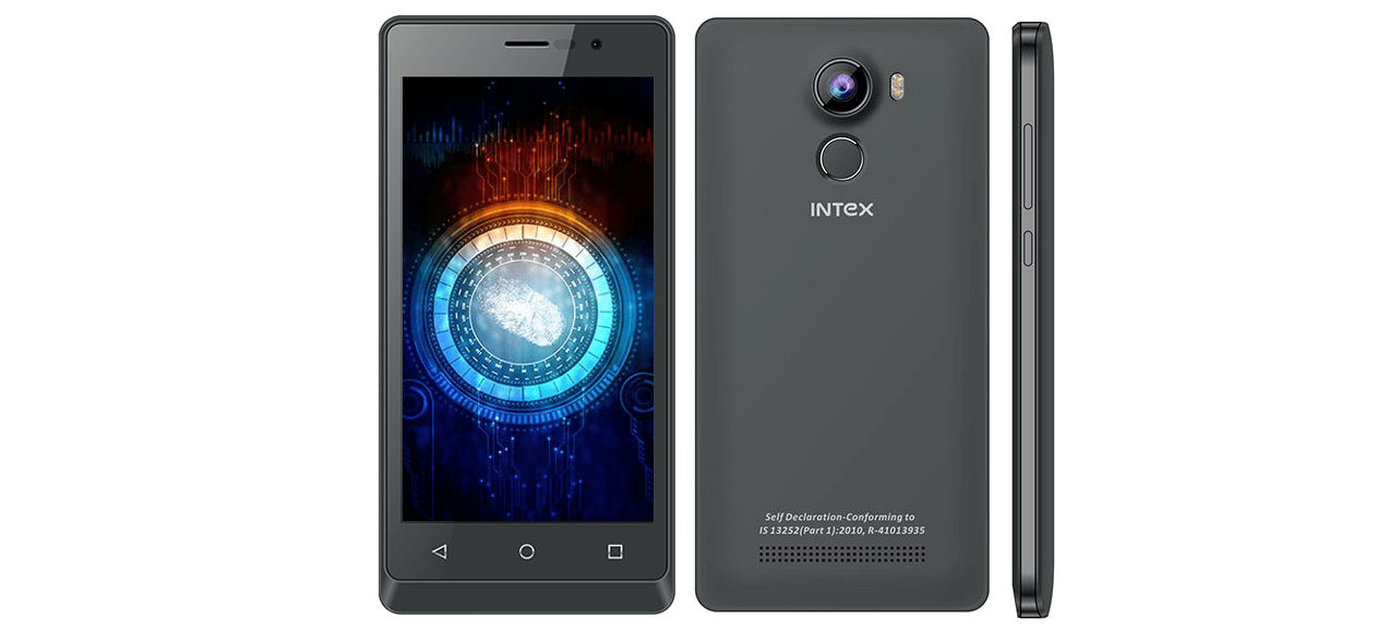 Intex Aqua Secure with 4.5-inch Display, Fingerprint sensor, 4G VoLTE launched for Rs. 6499