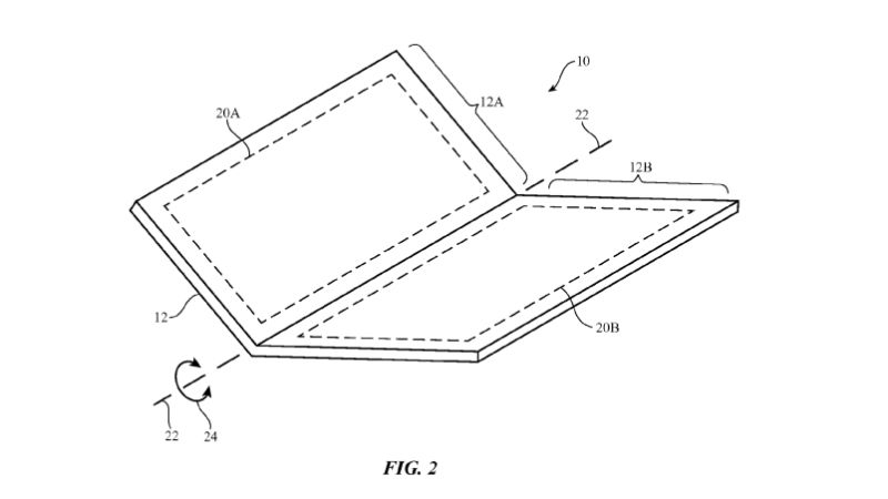 Apple’s New Patent Reveals Foldable iPhone Concept