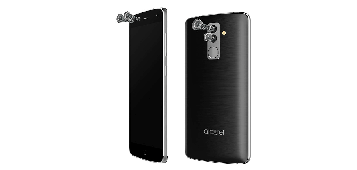 Alcatel Flash with dual rear cameras, dual front cameras and 10 CPU cores announced