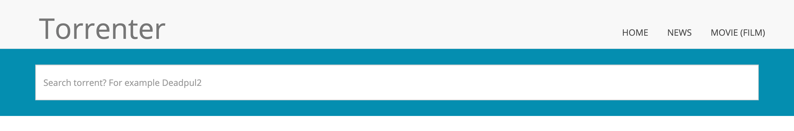 Torrenter: Torrent search sites
