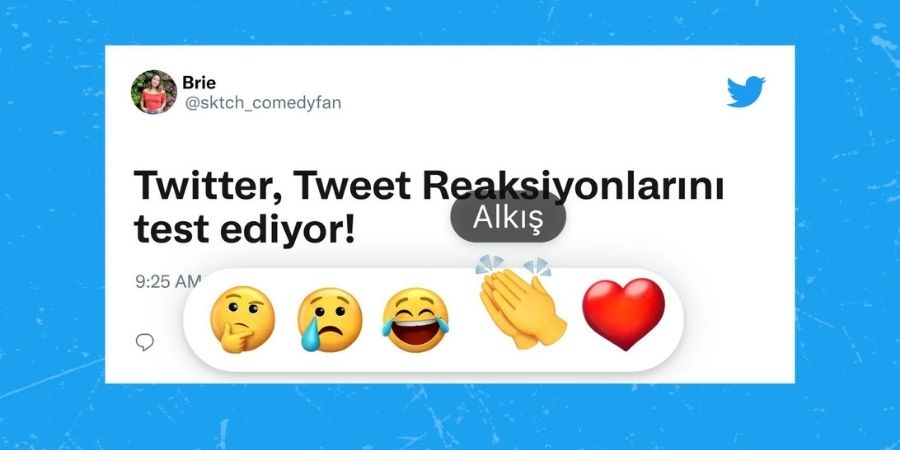 Twitter is testing emoji reactions for tweets