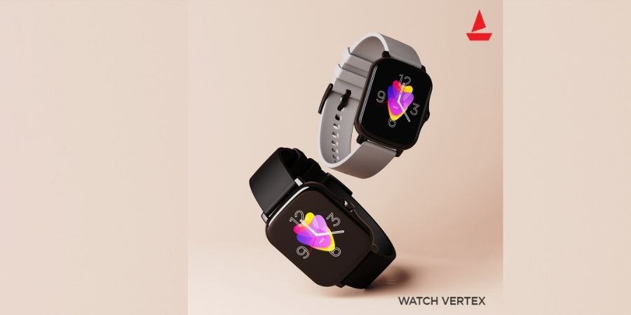 boAt Vertex smartwatch wit 1.69″ display, 10-day battery life launched