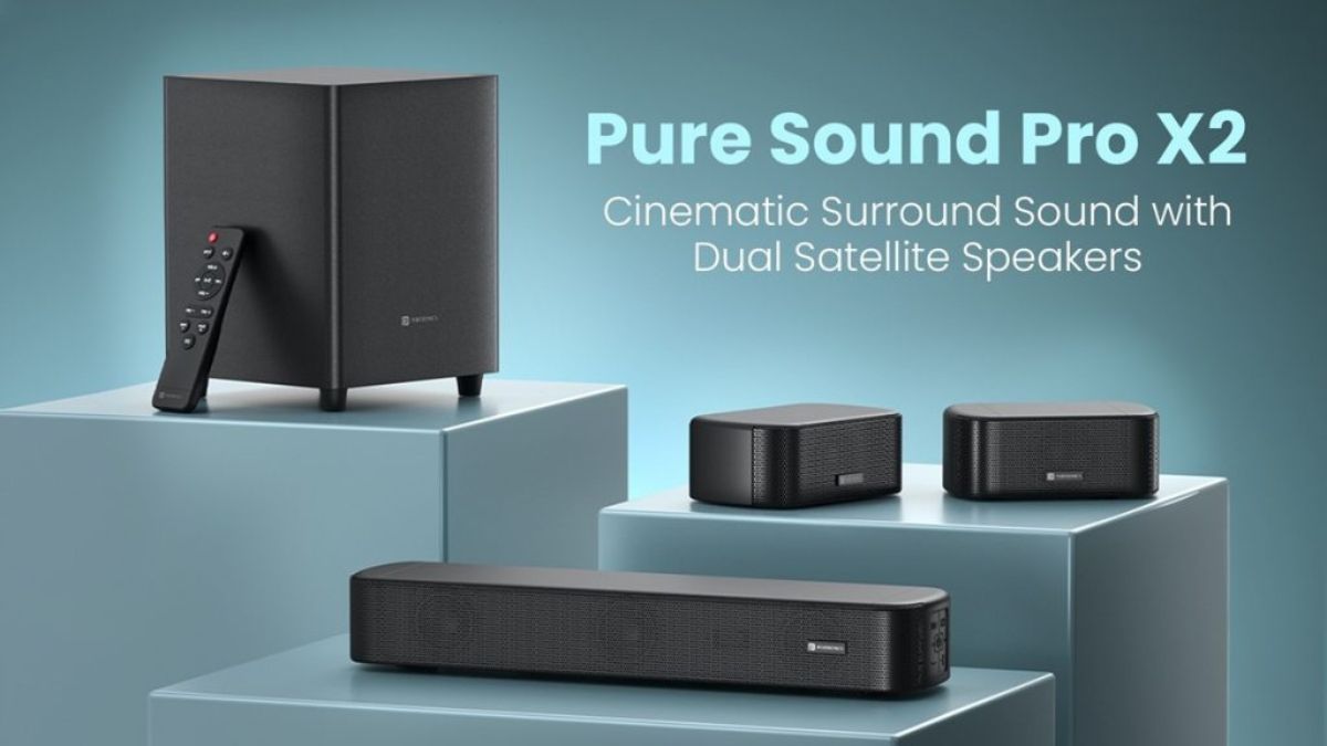 Portronics Launches Pure Sound Pro X2 150W 5.1-Channel Home Theatre System in India at Rs. 5,999