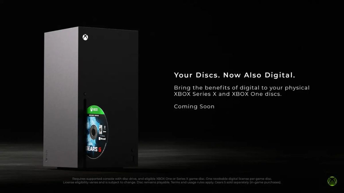 Microsoft lets Xbox disc owners turn physical games into digital licenses