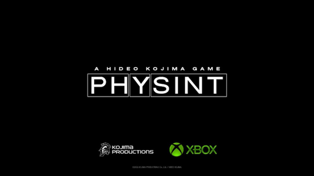 PlayStation cancelled Kojima’s PHYSINT. Xbox has now stepped in to publish it