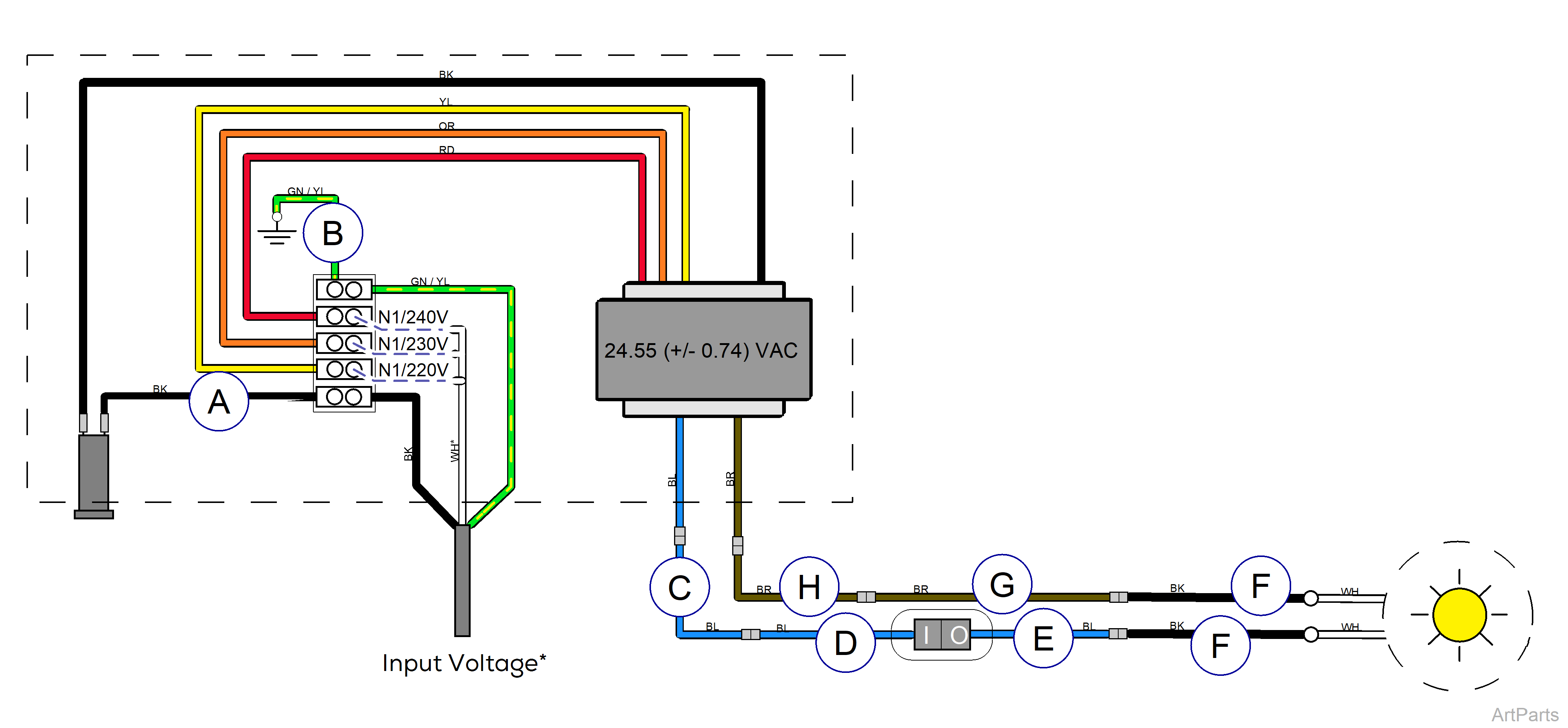 Ceiling Light Wiring Diagram